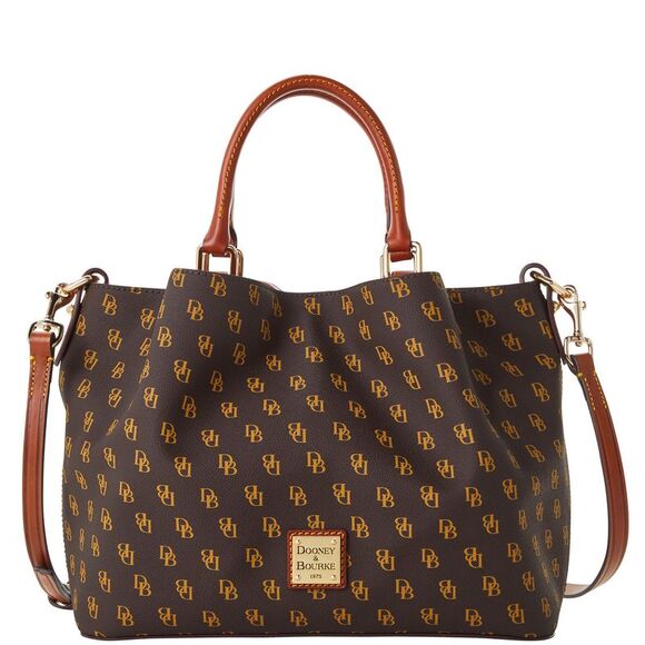 Dooney & Bourke Handbags - Dooney & Bourke Gretta Brenna - Brown Tmoro